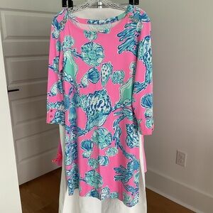 Lilly Pulitzer Pink and Blue Dress